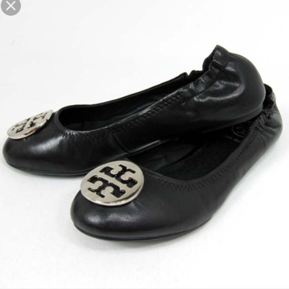 Black Tory Burch Ballet Flats